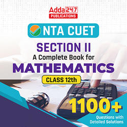 NTA CUET 2024 Mathematics Book (Printed Edition) By Adda247
