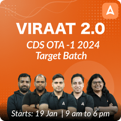 Viraat 2.0 - CDS OTA -1 2024 Target Batch | Online Live Classes by Adda 247