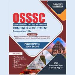 A Comprehensive Guide for OSSSC RI, ARI, AMIN, SFS & ICDS Supervisor (English Printed Edition) by Adda247