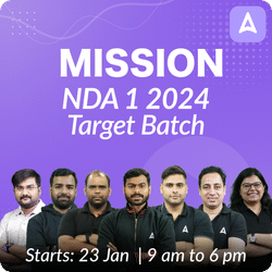 Mission - NDA 1 2024 Target Batch 2024 | Online Live Classes by Adda 247