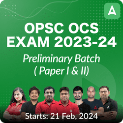 OPSC OCS 2023-24 | Preliminary Batch | Online Live Classes by Adda 247