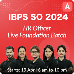 IBPS SO 2024 | HR Officer Live Foundation Batch | Online Live Classes by Adda 247
