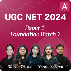 UGC NET 2024 | Paper 1 Foundation Batch (June 2024 Attempt) I Batch 2 | Online Live Classes by Adda 247