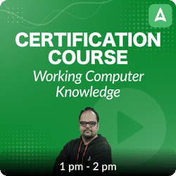Certification Course | Working Computer Knowledge Batch | Online Live Classes by Adda 247