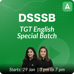 DSSSB | TGT ENGLISH SPECIAL BATCH | Online Live Classes by Adda 247