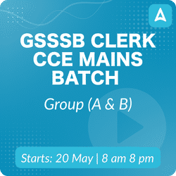 GSSSB CCE Mains Batch (Group A+B) | Online Live Classes by Adda 247