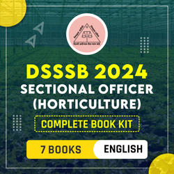 DSSSB Sectional Officer (Horticulture) Complete Book Kit (English Printed Edition) by Adda247