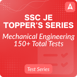 SSC JE Toppers Series Mechanical Engineering 2024 Paper 1 (Prelims), Complete English Online Test Series by Adda247