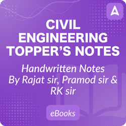 Topper’s Handwritten Notes for Civil Engineering eBook by Rajat Sir, Pramod Sir, RK Sir Complete English eBook by Adda247