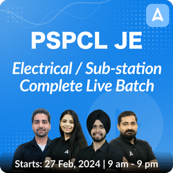 PSPCL JE / Electrical / Sub-station Complete Batch | Online Live Classes by Adda 247