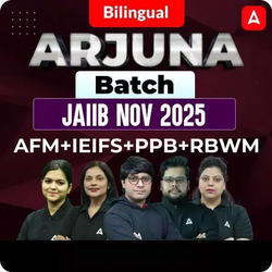 Arjuna Batch | JAIIB Nov 2025 | AFM+IEIFS+PPB+RBWM | Bilingual | Online Live Classes by Adda 247