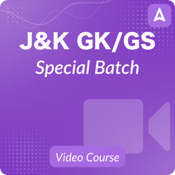 J&K GK/GS Special Batch | Video Course by Adda 247