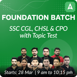 SSC CGL, CHSL and CPO Complete Foundation Batch for 2024 Exams  with Topic Test | Hinglish | Online Live Classes by Adda 247