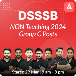 DSSSB NON Teaching 2024 | Group C Multiple Post |  Complete Batch | Hinglish | Online Live Classes by Adda 247