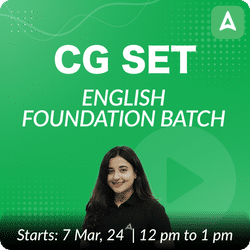 CG SET 2024 | English Foundation Batch | Live + Recorded | Online Live Classes by Adda 247