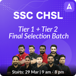 SSC CHSL for Tier 1 + Tier 2 Final Selection Batch  | Hinglish | Online Live Classes by Adda 247