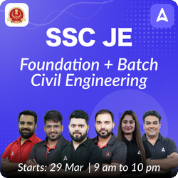 Foundation plus Batch for SSC JE 2024 Civil | Online Live Classes by Adda 247
