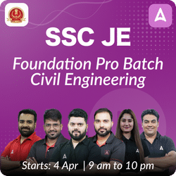 Foundation pro Batch for SSC JE 2024 Civil | Online Live Classes by Adda 247