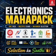 Electronics Engineering Maha Pack: RRB JE, BSNL, CIL & PSUs Exams – One Pack, Full Selection Preparation