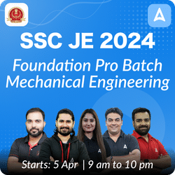 Foundation pro Batch for SSC JE Mechanical 2024 | Online Live Classes by Adda 247