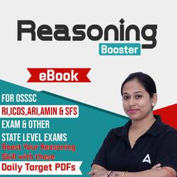 Reasoning Booster E-Book for OSSSC, OSSC, OPSC & Other Odisha State Level Exams by Adda247