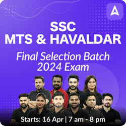 SSC MTS & Havaldar Final Selection Batch for 2024 | Hinglish | Online Live Classes by Adda 247