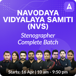 Navodaya Vidyalaya Samiti (NVS) Stenographer Complete Batch | Hinglish | Online Live Classes by Adda 247