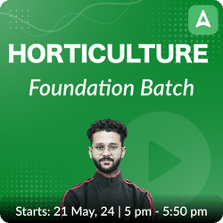 Horticulture Foundation Batch | Hinglish | Online Live Classes by Adda 247