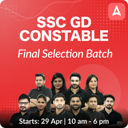 SSC GD Constable Final Selection Batch  | Hinglish | Online Live Classes by Adda 247