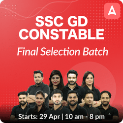 SSC GD Constable Final Selection Batch  | Hinglish | Online Live Classes by Adda 247