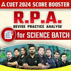 CUET 2024 Score Booster R.P.A. Science Batch | Online Live Classes by Adda 247