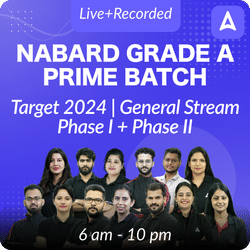 NABARD GRADE A PRIME BATCH | Target 2024 | General Stream | Phase I + Phase II | Live + Recorded Batch by Adda 247