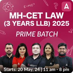 MH-CET LAW 2025 (3 Year LLB) PRIME BATCH | Complete Online Live Classes By Adda247 (As per Latest Syllabus)