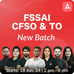 FSSAI CFSO (Central Food Safety officer) & TO ( Technical Officer) New Batch | Online Live Classes by Adda 247