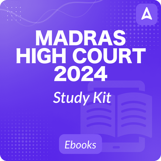 Madras High Court 2024 Study Kit | E-Books By Adda247 Tamil