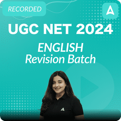 UGC NET 2024 English | Revision Batch | Recorded Classes by Adda 247