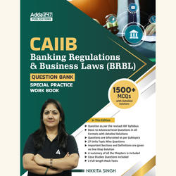 CAIIB Banking Regulations & Business Laws (BRBL) 1500+ MCQs Practice Book 2024(English Printed Edition) by Adda247