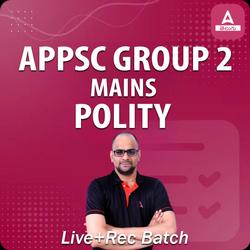 APPSC Group 2 2024 Mains Polity Batch I Complete Polity by Ramesh Sir | Online Live Classes by Adda 247