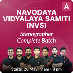Navodaya Vidyalaya Samiti (NVS) Stenographer New Batch | Hinglish | Online Live Classes By Adda247