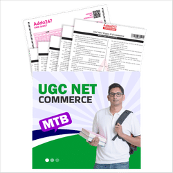 UGC NET Paper II COMMERCE Mock Test Booklet with 10 OMR sheet(English Printed Edition) by Adda247