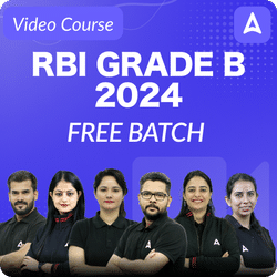 RBI Grade B | Free Chapter Kickstart Batch | Video Course by Adda 247
