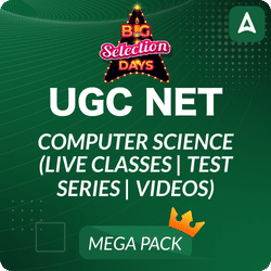 UGC NET COMPUTER SCIENCE MEGA PACK (LIVE CLASSES | TEST SERIES | VIDEOS)