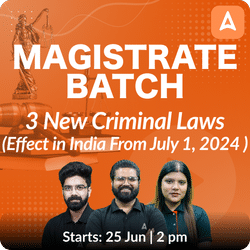 Magistrate Batch For 3 New Criminal LAWS Based on Latest Exam Pattern | Online Live Classes by Adda 247