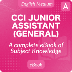 CCI - Cotton Corporation of India Junior Assistant (General) A complete eBook of Subject Knowledge | English Medium by Adda247