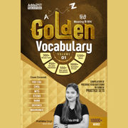 Golden Vocabulary | 10000+ words includes previous Years' Questions(English Printed Edition) by Adda247