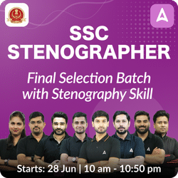 SSC Stenographer - Final Selection Batch with Stenography Skill  | Hinglish | Online Live Classes by Adda 247