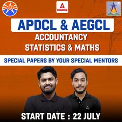 APDCL & AEGCL AAO – Accountancy, Statistics & Maths Special Papers | Online Live Classes by Adda 247