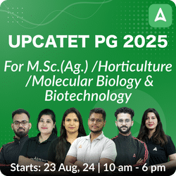 UPCATET PG 2025 Foundation Batch For M.Sc.(Ag.) / M.Sc.(Horticulture) /M.Sc. (Ag.) Molecular Biology & Biotechnology with eBooks | Online Live Classes by Adda 247