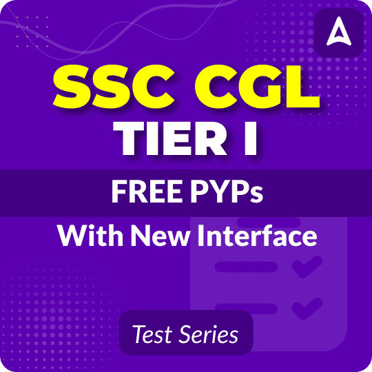 SSC CGL Tier I - FREE PYQs By Adda247 North East(FREE) (With New Interface)
