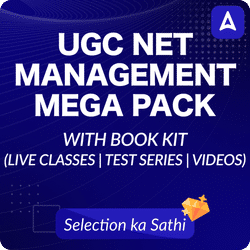UGC NET MANAGEMENT MEGA PACK WITH BOOK KIT (LIVE CLASSES | TEST SERIES | VIDEOS)